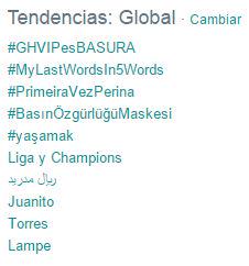 auronplay's tweet photo. Poco más que añadir, PRIMER trending topic MUNDIAL y NACIONAL. http://t.co/iRq97lNumv