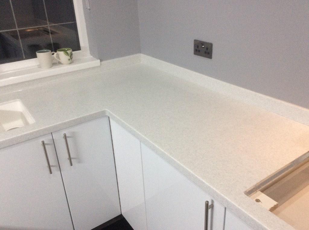 Hi macs white quartz Hi macs white quartz