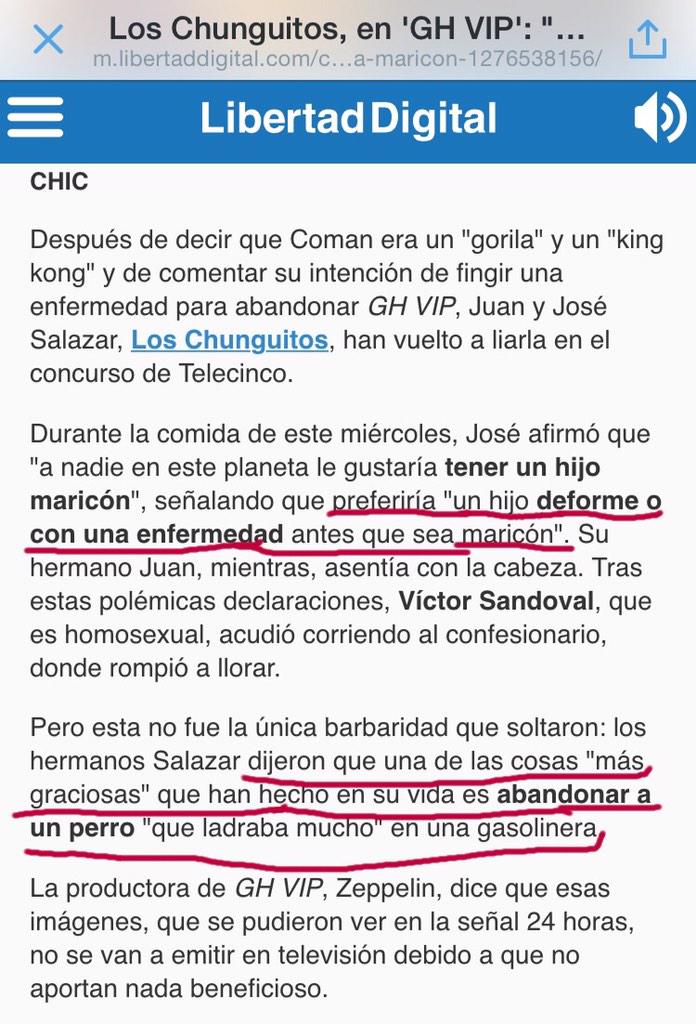 Colmenero's tweet photo. Los chunguitos expulsaditos y odiaditos. http://t.co/tGu0oBgu9K