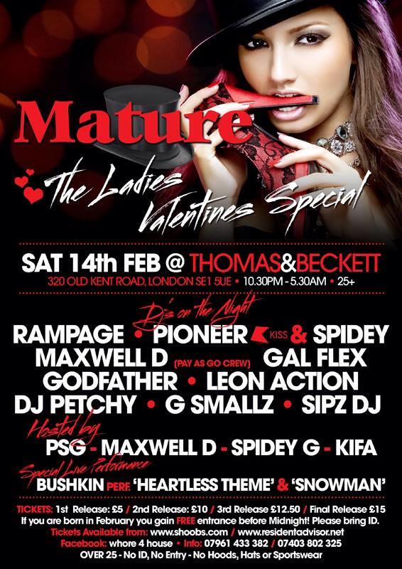 Jamingukg's tweet photo. @KissDD Rt Mature valentines day special at thomas a becket 25+ for tickets go to > http://t.co/c6dZHnjddq http://t.co/zKUlfY0E0t