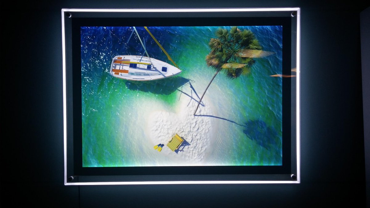Imagine Life Illuminated with a Crystal LED Light Box. #Lightbox #promotionalproducts #LEDs #marketing #movieposters