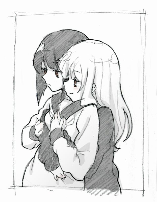百合ラクガキ 