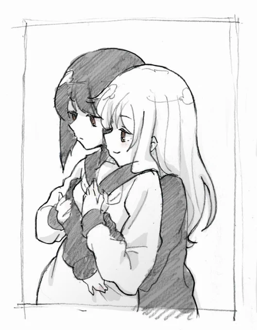 百合ラクガキ 