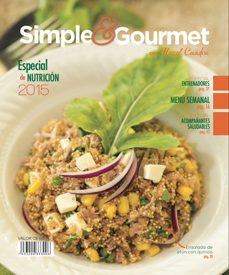 simpleygourmet's tweet photo. Edición de enero, ¡YA ESTÁ A LA VENTA! #edicion18 #enero #salud #nutricion #simpleygourmet #revista #Nicaragua http://t.co/PgCplvdtFw