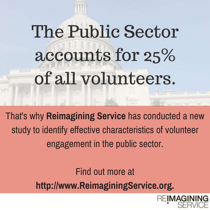 ReimaginingServ's tweet photo. Why talk about volunteers in the public sector?  Learn more: http://t.co/7lexfUkjfq @statecommission http://t.co/RcxHwUEBOF