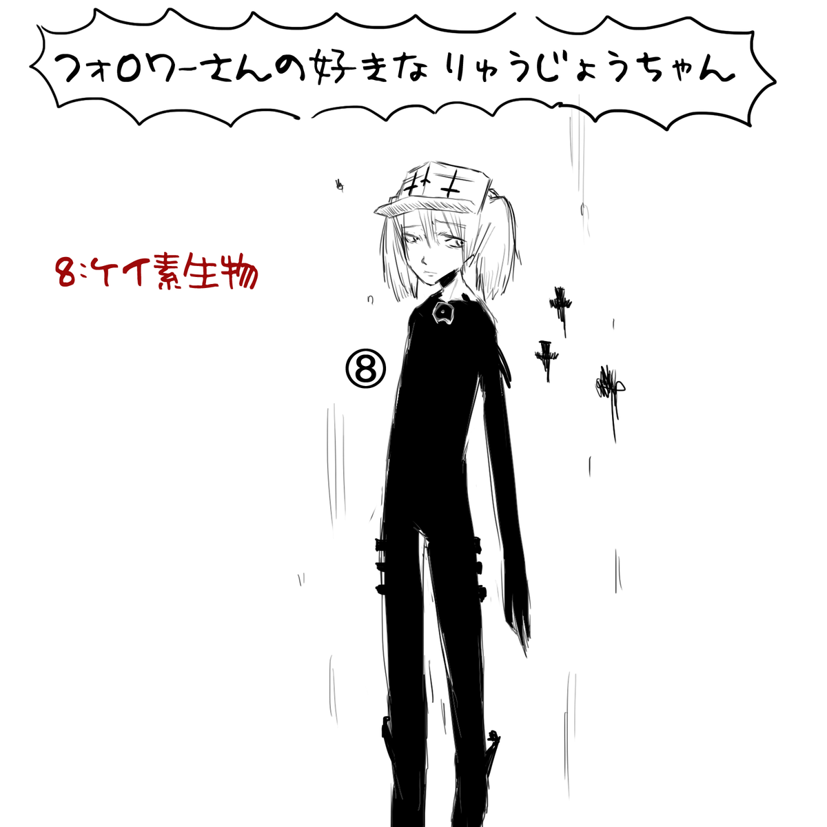 2枚 #フォロワーさんの好きな要素を詰めた龍驤ちゃん 