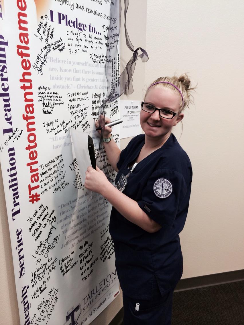 LathesTowns's tweet photo. Our Nursing students are setting a goal FINISH! #TarletonNursing #TarletonExcellence http://t.co/q5G0DvRJRc