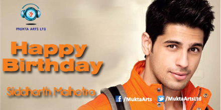 The new face of the Bollywood Era! The famous \Student Of The Year\.
Happy Birthday Siddharth Malhotra! 