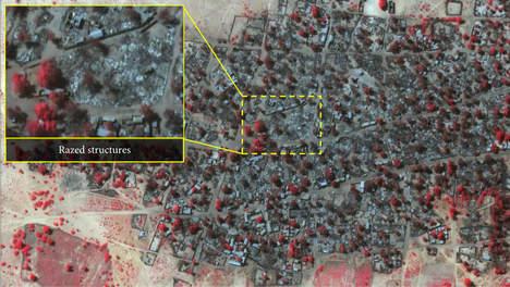 Satellietfoto's tonen verwoestingen Boko Haram s.trouw.nl/3830594