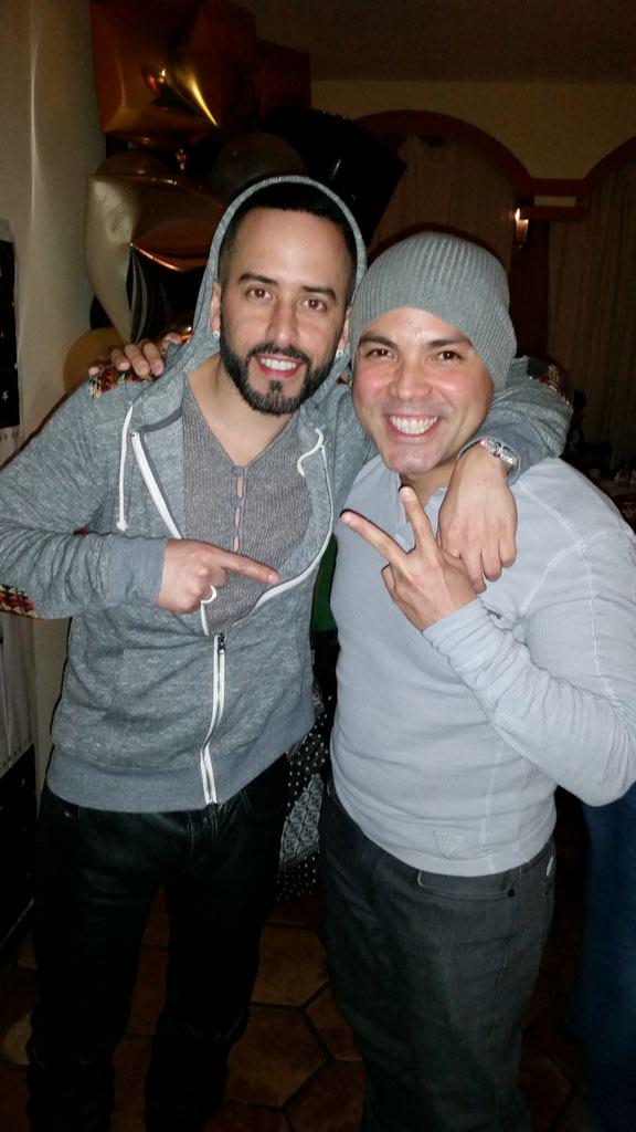 Celebrando anoche en el Happy Birthday de mi pana La Leyenda Feliz Cumpleaños mi brother! 