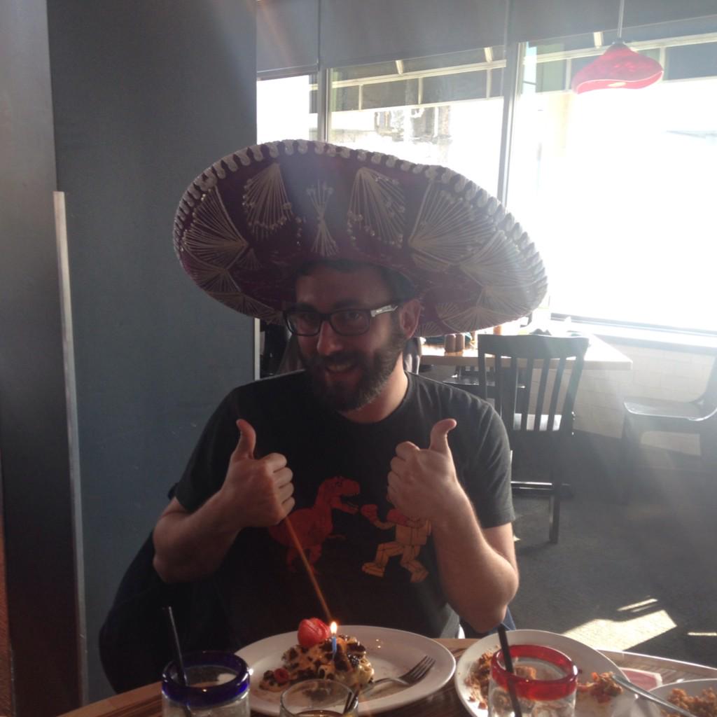Interapt's tweet photo. ¡Feliz Cumpleaños to Interapt's Aaron of the Day! :) #WildRitas http://t.co/C6NevlVb3m