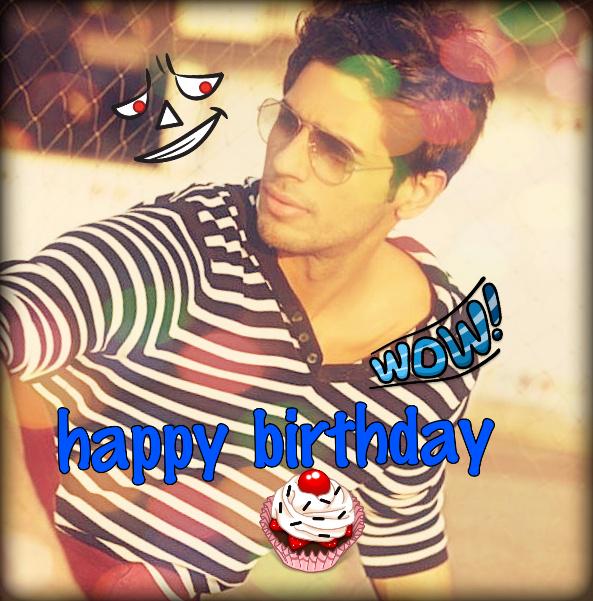 Happy birthday Siddharth malhotra 