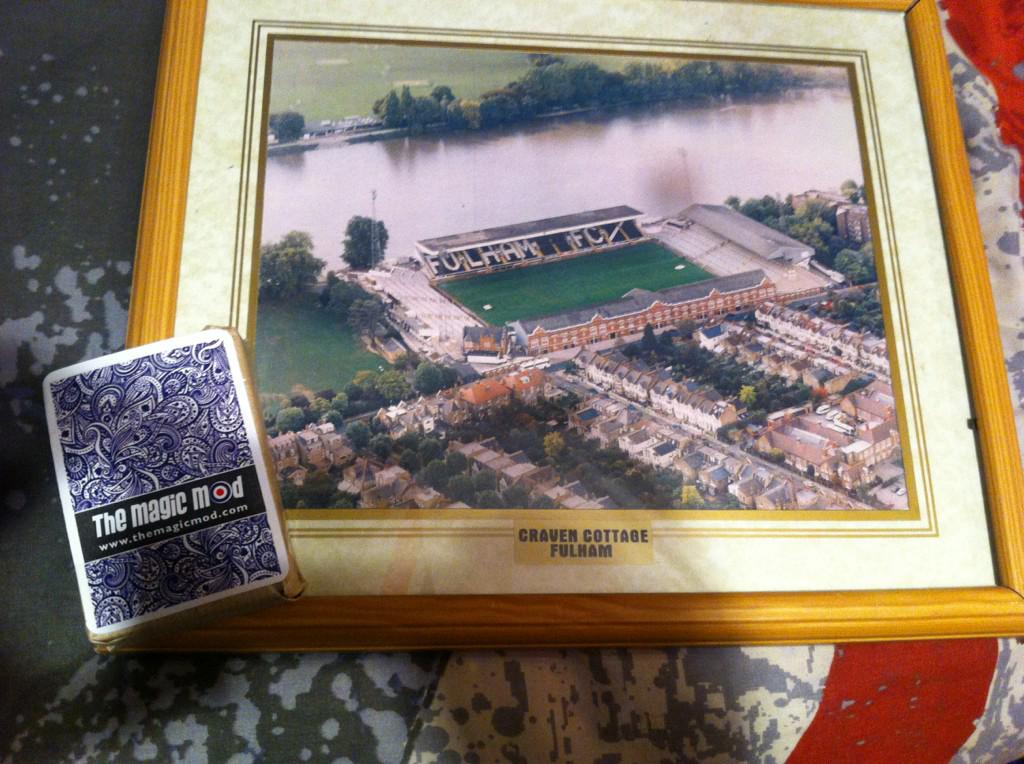 TaylorMod's tweet image. Got a couple of craven cottage prints to give out #rt for a chance to get one #fulham #ffc #coyws