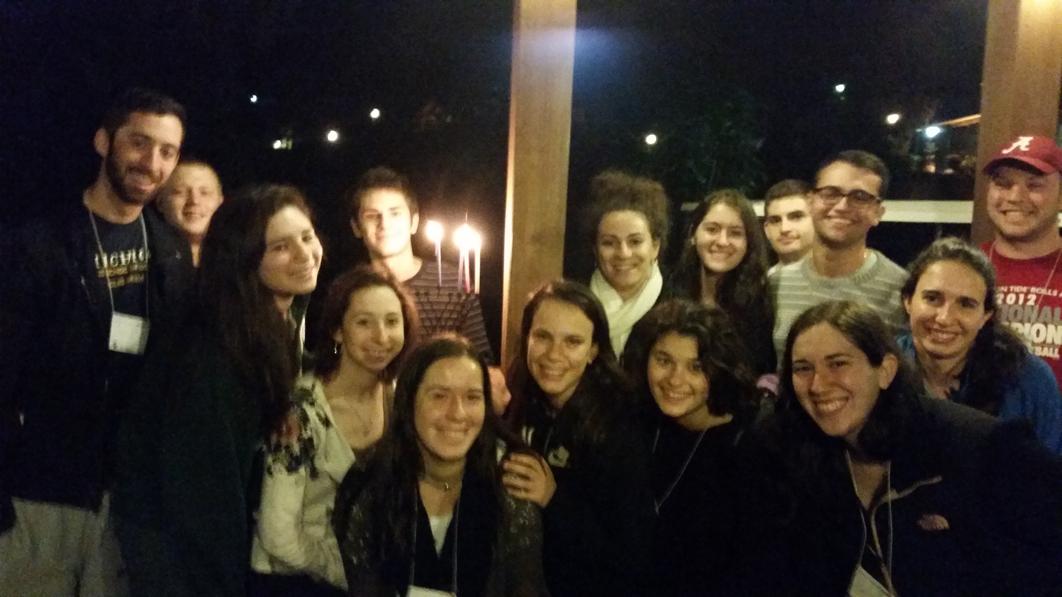 IsraelOutdoors's tweet photo. Good evening from #IsraelOutdoors #Bus255 enjoying time on Kibbutz Gonen during #Taglit! http://t.co/tEIm2pgit9