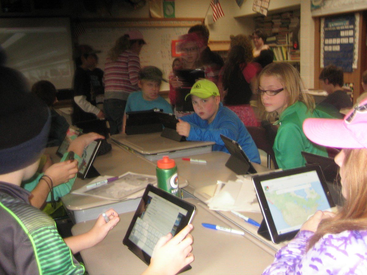 NS4th's tweet photo. We skyped with Calgary, Canada. It was exciting to Skype outside the USA!
Their school wore uniforms, http://t.co/RPh3MI9rkH