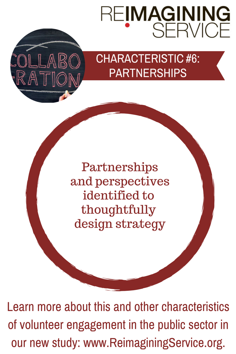 ReimaginingServ's tweet photo. Volunteers build capacity w/ employees is Characteristic #6 &amp; highlighted by @CAStateLibrary: http://t.co/7lexfUkjfq http://t.co/UvKrdLokbO
