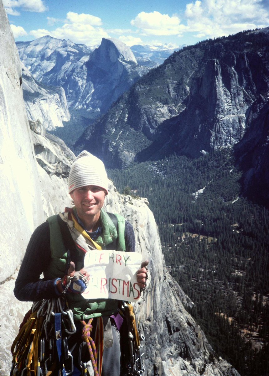 GordonBanks's tweet photo. Kudos #dawnwall TBT: I am jealous that I didn't get to watch Netflixs at night 30 yrs ago when we did it (Mescalito) http://t.co/5g2Kczg30V