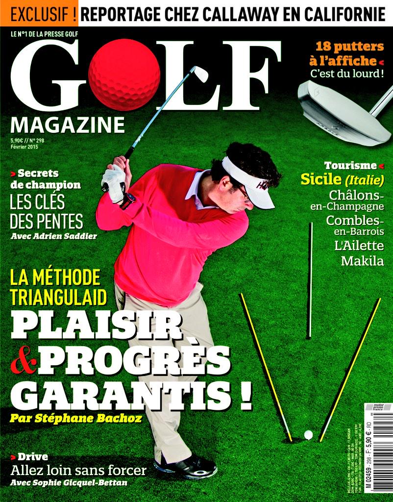 Happy Birthday Bill Owens ! Find out the essentials of his unique Triangulaid in the French GOLF Magazine. 