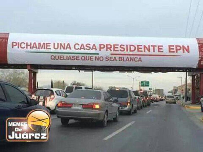 nortedigital's tweet photo. LOS MEMES QUE #EPN NOS DEJÓ: Memes de la visita http://t.co/VVpKXClkgo #EPNenjuarez @EPN #CiudadJuarez #MemesdeJuárez http://t.co/THQi12H27k