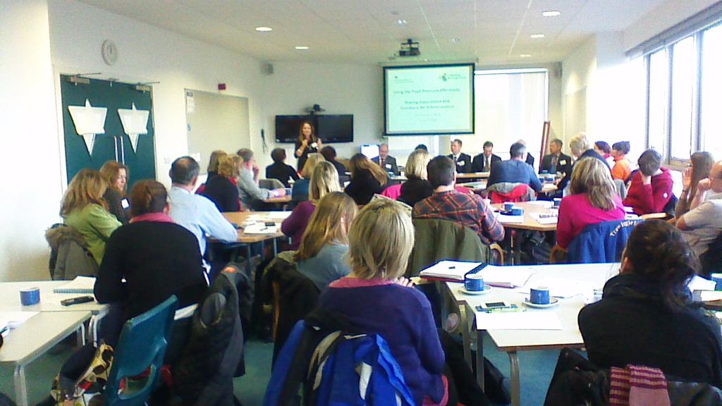Great to see so many teachers, leaders and governors at the Pupil Premium event <a href="/trurocollege/">Truro College Football</a> today!