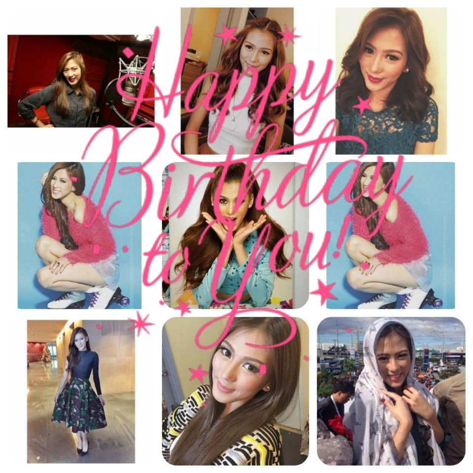 Happy birthday ate alex gonzaga      