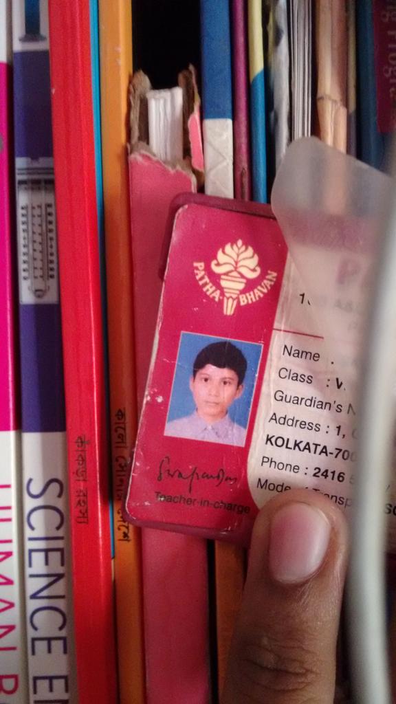 SayanGamez's tweet photo. #OMG that's me?!! #class7 #pathabhavan #missthosedays http://t.co/kNBjsRFUWO