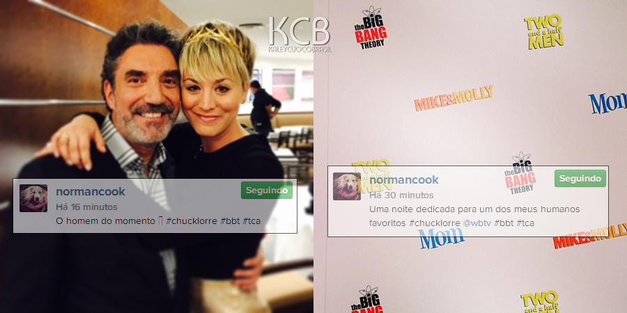 KaleyCuocoBra's tweet photo. Kaley acabou de postar essas fotos em seu instagram. Parece que esta havendo um evento em homenagem ao Chuck Lorre. http://t.co/5mtFhU6ctT