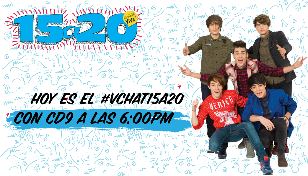 CD9's tweet photo. ¡En punto de las 18:00 hrs., no te pierdas nuestro video chat con @15a20! #CD9En15a20 #VChat15a20 http://t.co/2l0i0nRVD0