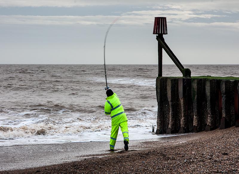Congrats to the lone angler for keeping his cool surrounded by <a href="/TonyPickPhoto/">Tony Pick Photo</a> and his <a href="/TouchingTheTide/">Kate</a> photo class