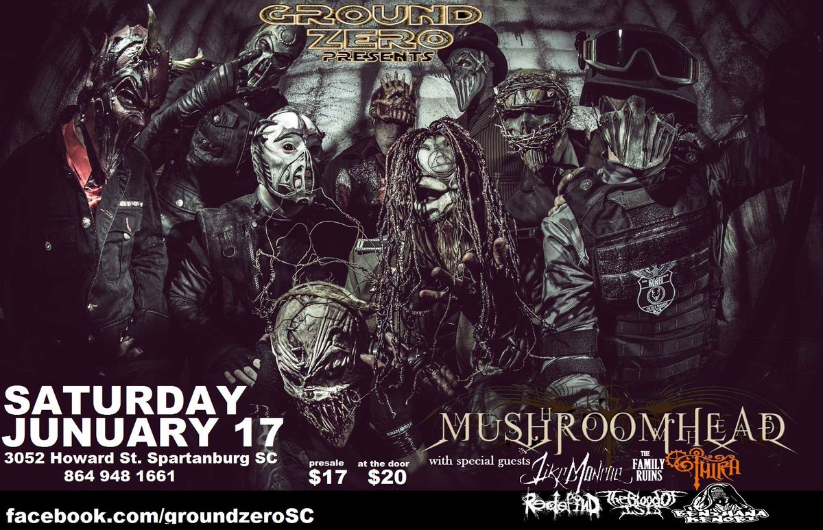 Roxxstar864's tweet image. 1/17 @GroundZerorocks→@mushroomheadmrh @likemonroeband @FamilyRuin + #REdEFIND @ThEbLo0DofISiS &amp;amp; @BenihanaKenobi
