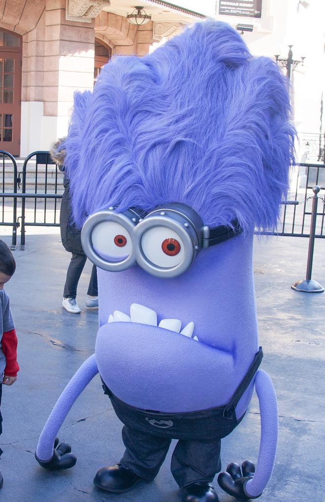 purple minion costume for boys