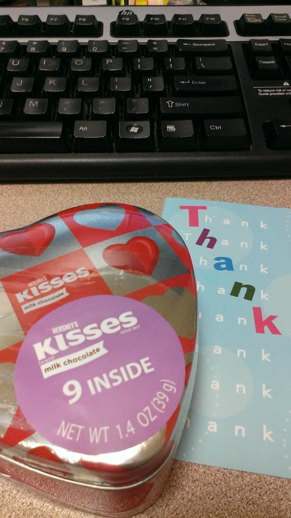 cvil06's tweet image. it&apos;s the small tokens of appreciation, like this, from patients, that make the insanity worth it #happyadmin