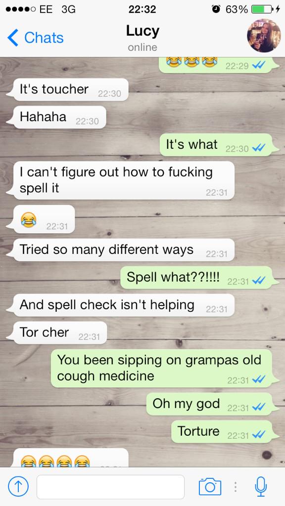 _len87_'s tweet photo. This has made my day #torture #toucher @LucyDavies33 😂😂😂 http://t.co/xEbVeVuQuR