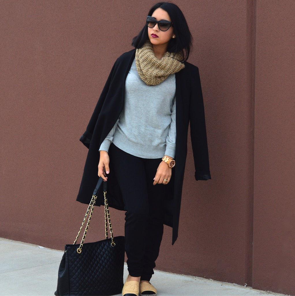 MadelleynL's tweet photo. layering up my winter basics for a chic and cozy #ootd @Forever21 #F21xMe http://t.co/ty5Hb5ElY6