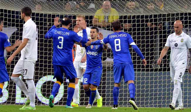 VIDEO Juventus 6 - 1 Hellas Verona [Coppa Italia] Gol Highlights