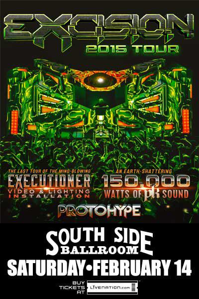ElevateEntCo's tweet photo. -- @Excision w/ @Protohype on 2.14 at @SSBallroom! 

Tickets: http://t.co/UQs5mjtW24 

RT TO WIN A PAIR OF TICKETS⚠️ http://t.co/x7XVUKt4ZF