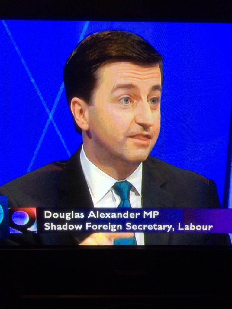 TheGECLondon's tweet photo. "Honey, which tie should I wear?" "The one that brings out your eyes Doug" @DAlexanderMP #nailingit #questiontime http://t.co/wNvmwjvo9I