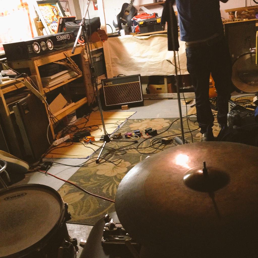 One last band practice. Bittersweet.