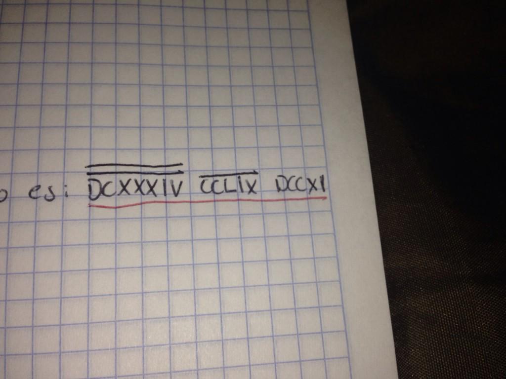 lenylara's tweet photo. El número: 634,259,711 en romano es:_______ @jccolino http://t.co/HJHosEA7dm
