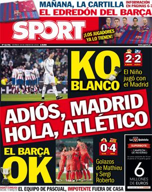 sport's tweet photo. Buenas noches. Aquí tenéis nuestra portada de este viernes. http://t.co/q8r2tXLY1D