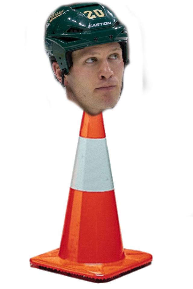 ChadSalewski's tweet photo. I wonder which D is going to step up and replace his minus average the last 20 games. #NotTheSamePlayer #mnwilld http://t.co/NDj2L7Qomy