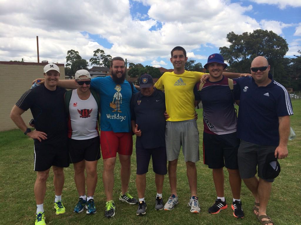 AustralianAths's tweet photo. This crew can throw! #throwscamp http://t.co/DyPjYHAKLw