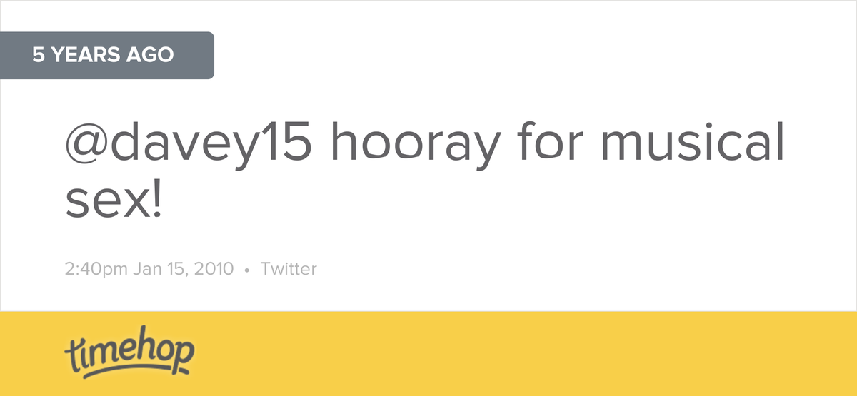 KevinSaysHey's tweet photo. Exactly 5 years ago today! (via @timehop) http://t.co/DYckDfk6z6 http://t.co/f3QmVIiWWv