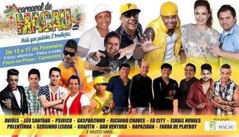 RNShows's tweet image. Vamos lá Macau-RN...