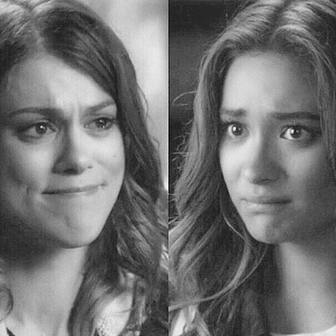 PLLonMax's tweet photo. Our hearts are still breaking! #Paily #PLL (via @LadyShawsters) http://t.co/gvfF4i1rBz