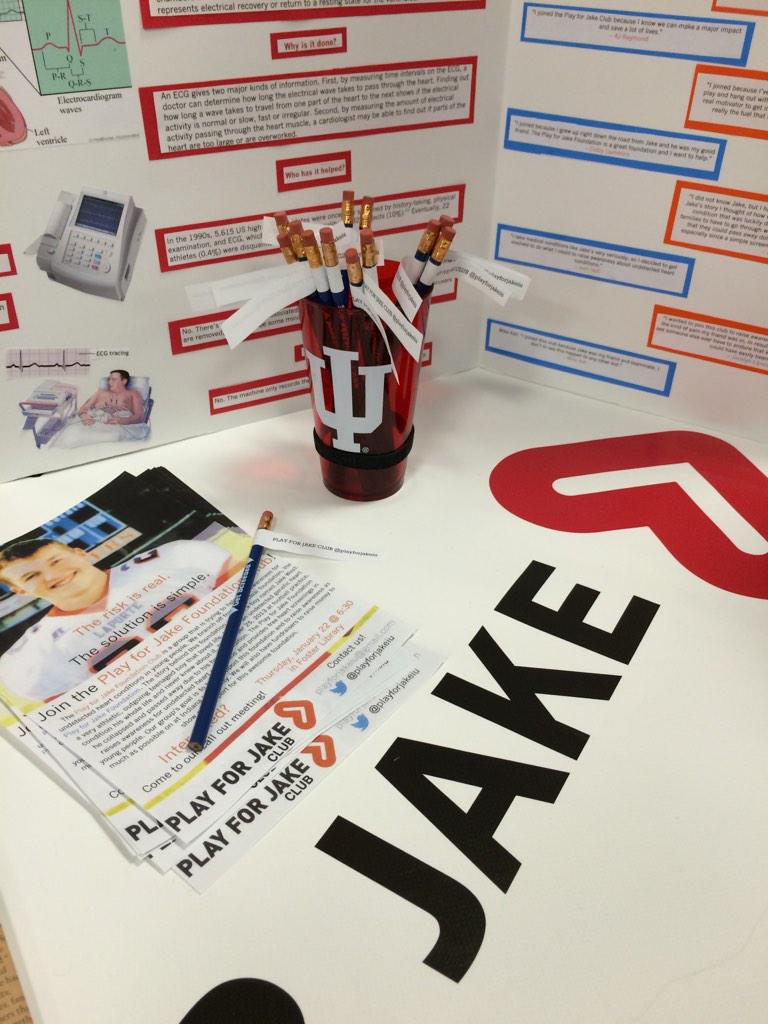playforjakeiu's tweet photo. Come find us at the student involvement fair!! #SIF15 #myiu http://t.co/SC26q1AYgi