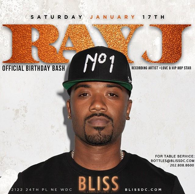BrooklynDeBerry's tweet photo. Ray J Birthday Celebration this Saturday at BLISS.. http://t.co/5pNuQC45Gc