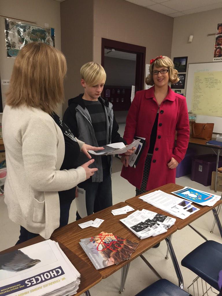 AkinsNT's tweet photo. Thank you Small Middle School for letting us make another visit to promote our awesome programs! You guys rock! http://t.co/Be7r99czuu