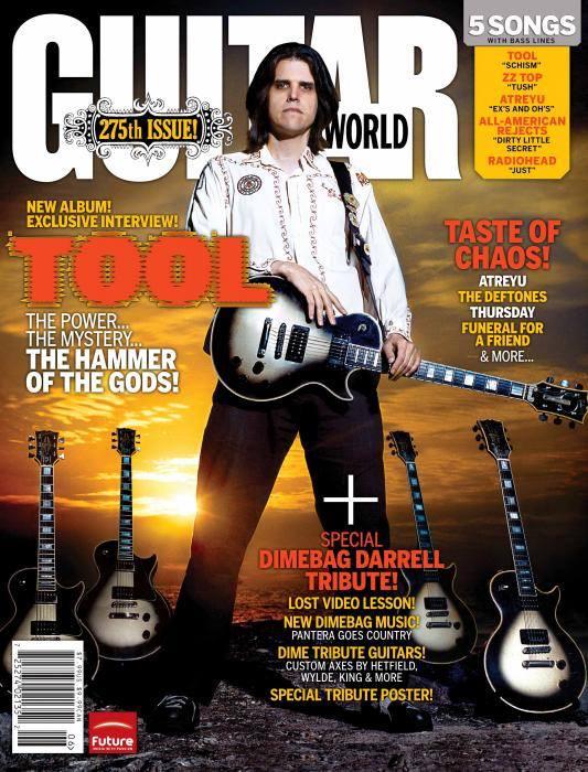 Happy birthday a unos de mis guitarristas favoritos parte de una de mis bandas favoritas... Adam Jones de Tool!! 