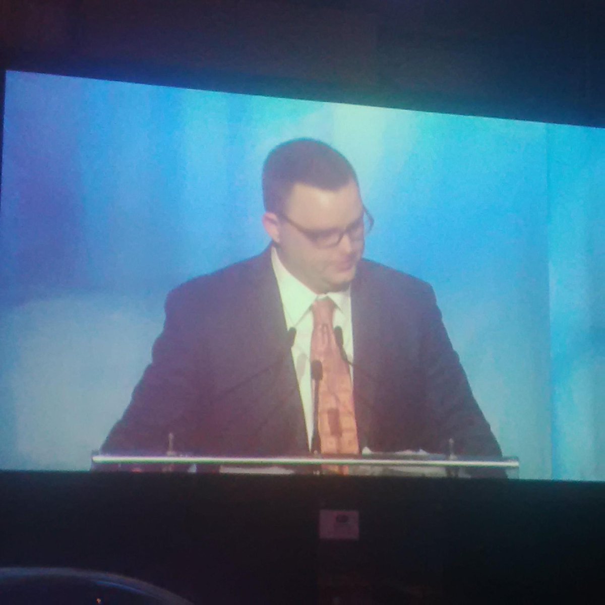 AllanMLA's tweet photo. My good buddy @brendanmagu acknowledging his #courage2015 Awards Ambassador recognition. http://t.co/tsbIzJe0rz